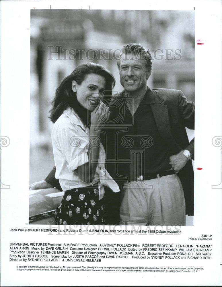 1991 Press Photo Jack Well Roberta Duran Romance Cuban Revolution Havana Ronald - Historic Images