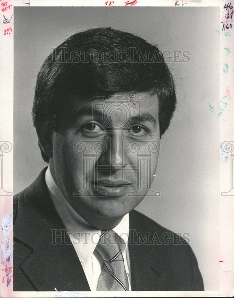 1983 Press Photo Carlos Lucero federal judge United States Court Tenth Circuit - Historic Images