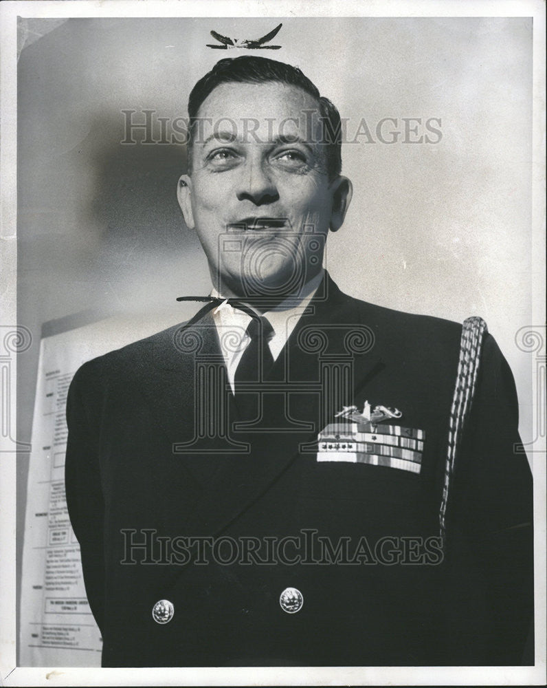 1962 Press Photo William Robert Anderson US Navy secretary aide Representative - Historic Images