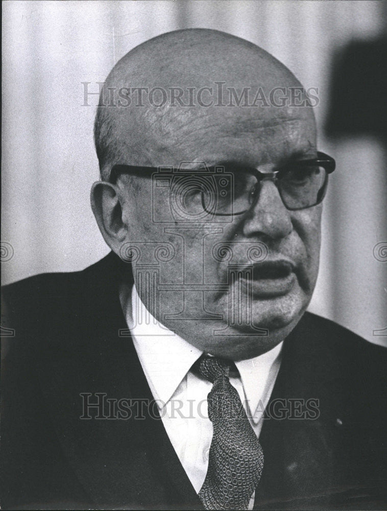 1966 Press Photo French Ambassador United States Charles Lucet Dinner Speaker - Historic Images