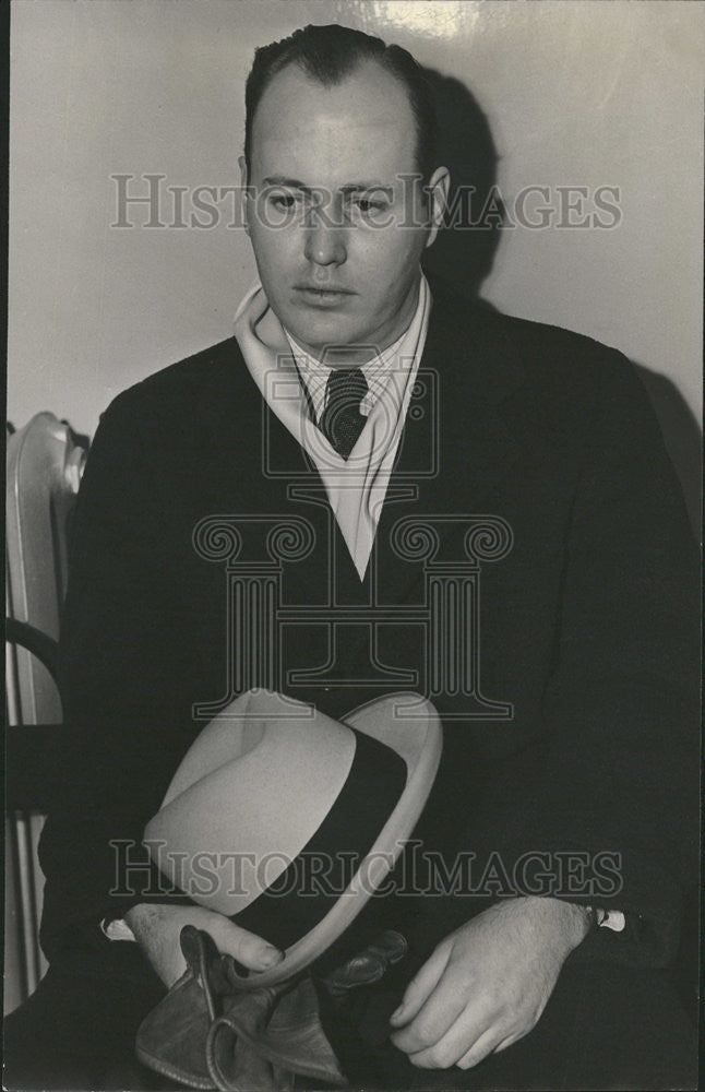 1939 Press Photo Forrest Foster Murdered Accidentally - Historic Images