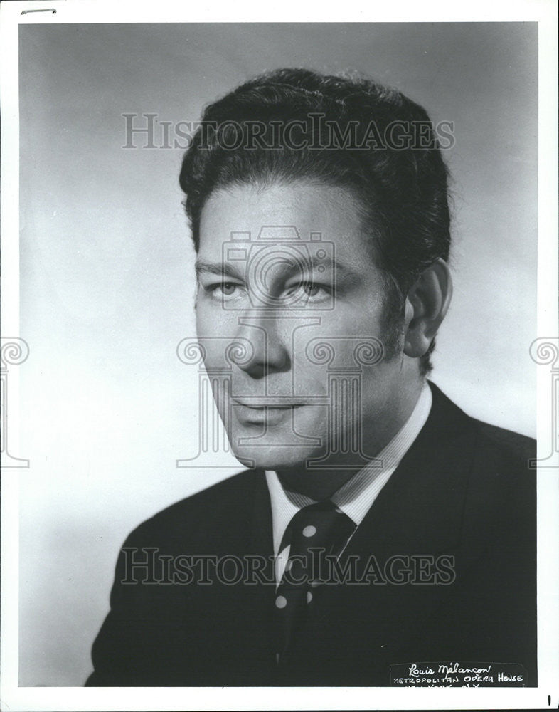 1979 Press Photo Russell Christopher American operaticic baritone  University - Historic Images