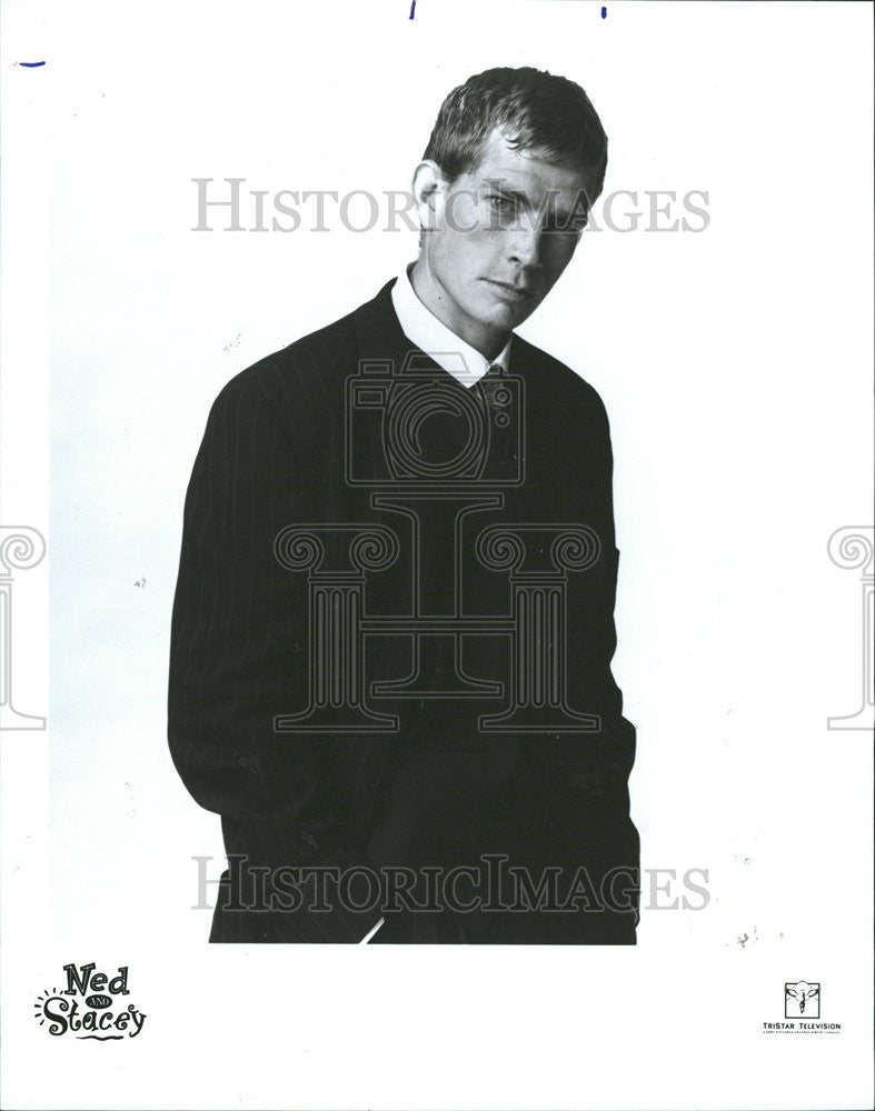 1995 Press Photo Church Thomas Actor Ned Stacey U S Television Sitcom FOX Haden - Historic Images