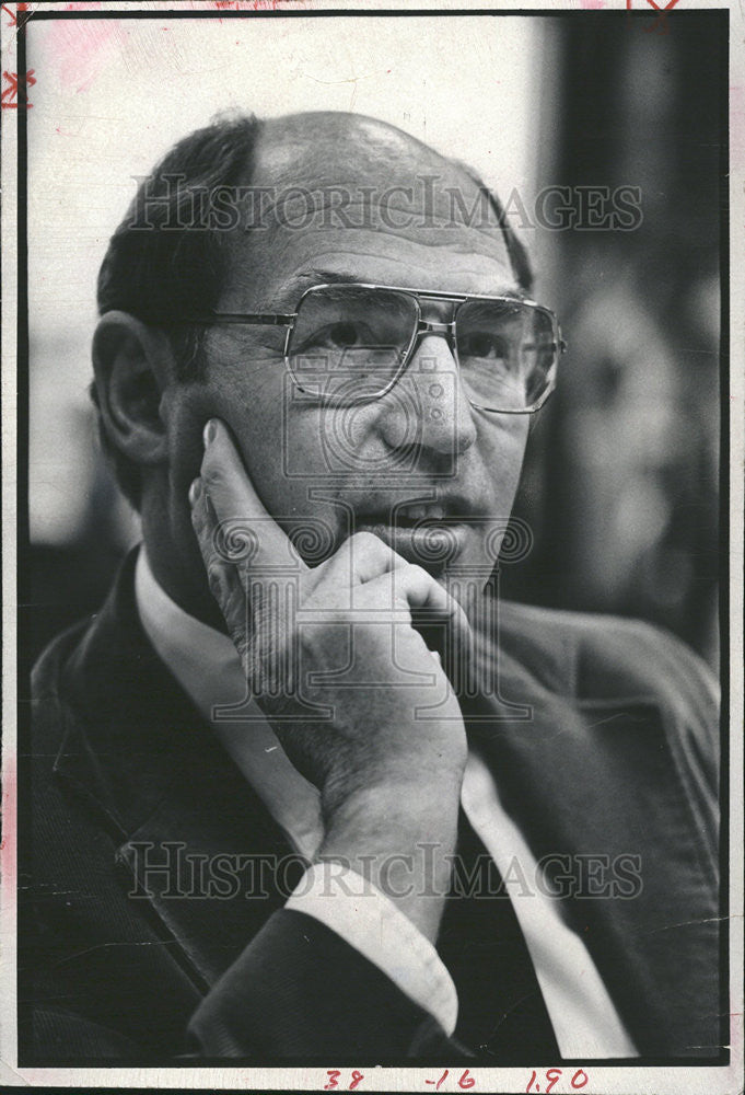 1983 Press Photo Gayle Christye Littleton City Manager Four Mayor - Historic Images