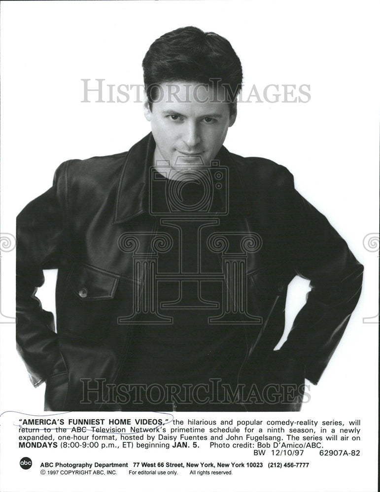 1997 Press Photo America Funniest Home videos popular Comedy reality series - Historic Images