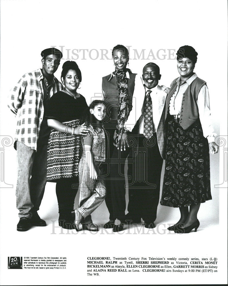 1995 Press Photo Michael Ralph Sherri Shepherd Bickelmann Victoria Cerita - Historic Images