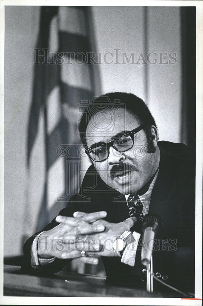 1973 Press Photo Morris Cole - Historic Images