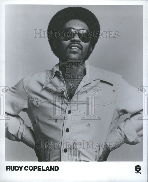 1979 Press Photo Rudy Copeland Singer - Historic Images