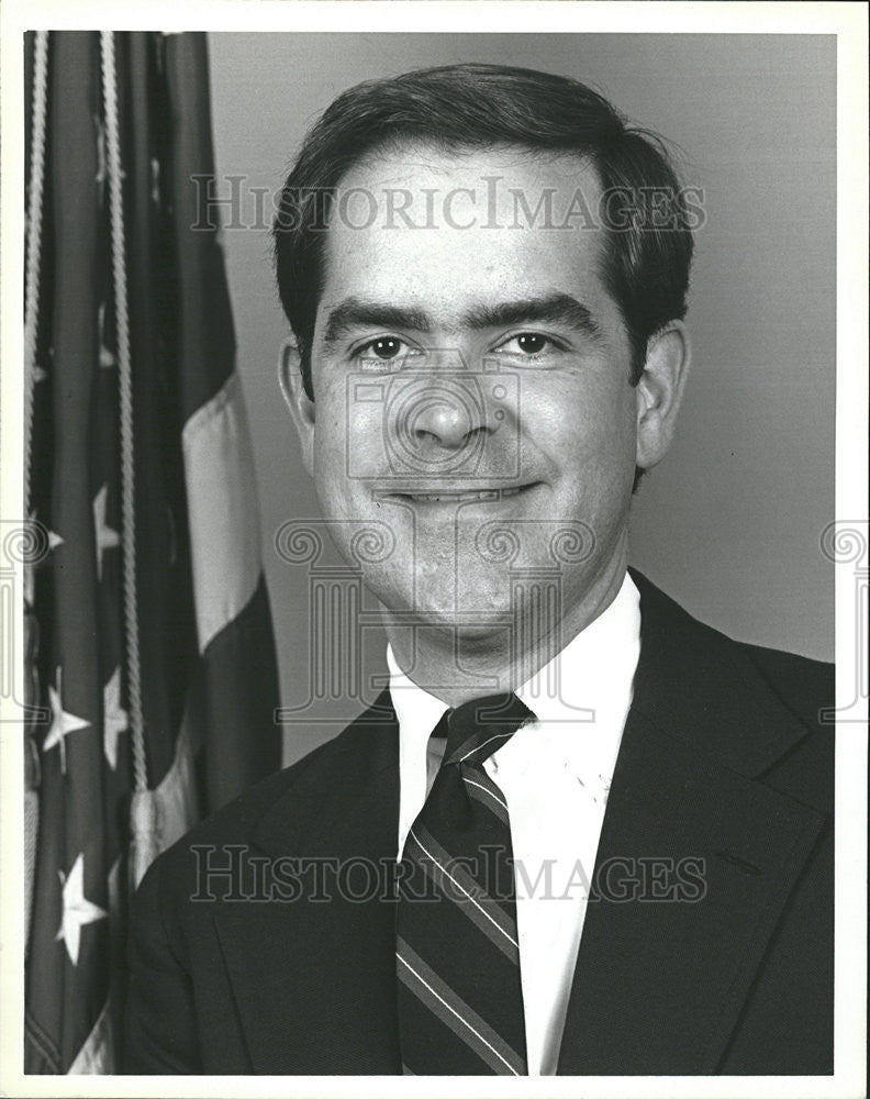 1987 Press Photo Jim Cooper U S Representative Tennessee - Historic Images