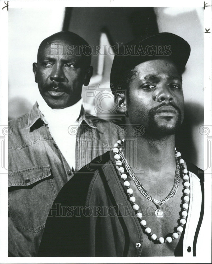 1993 Press Photo Louis Gossett Jr American actor Blair Underwood - Historic Images