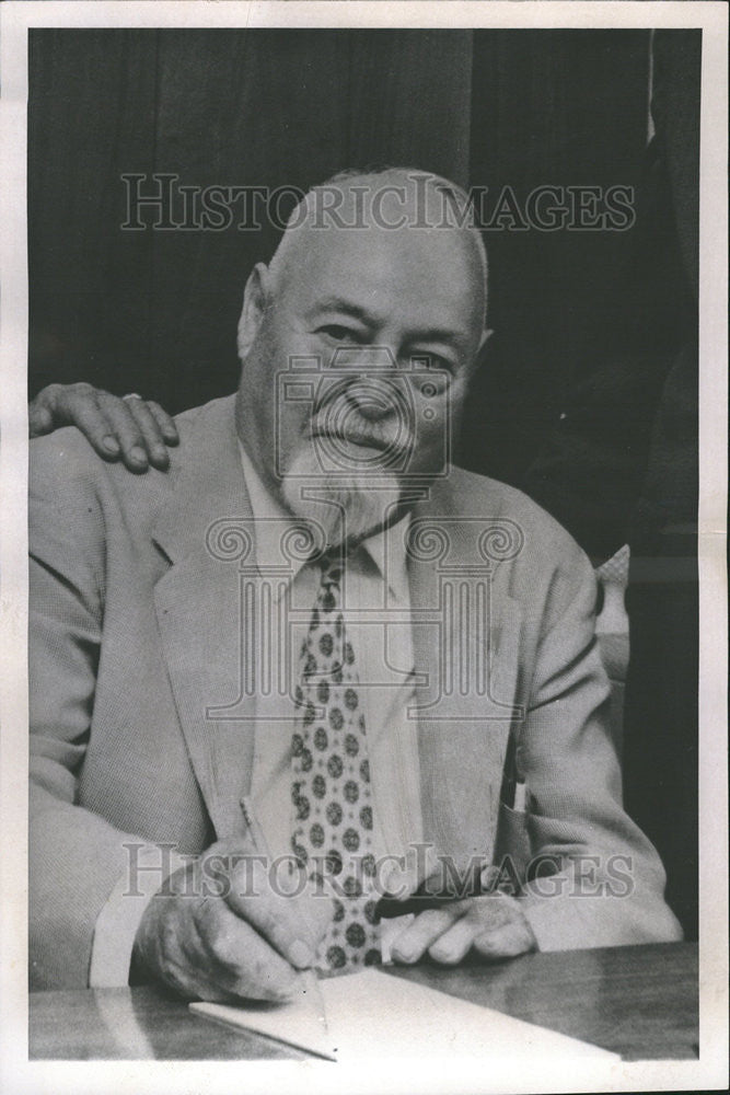 1965 Press Photo Paul Copeland, Don of the Food Business, Dies - Historic Images