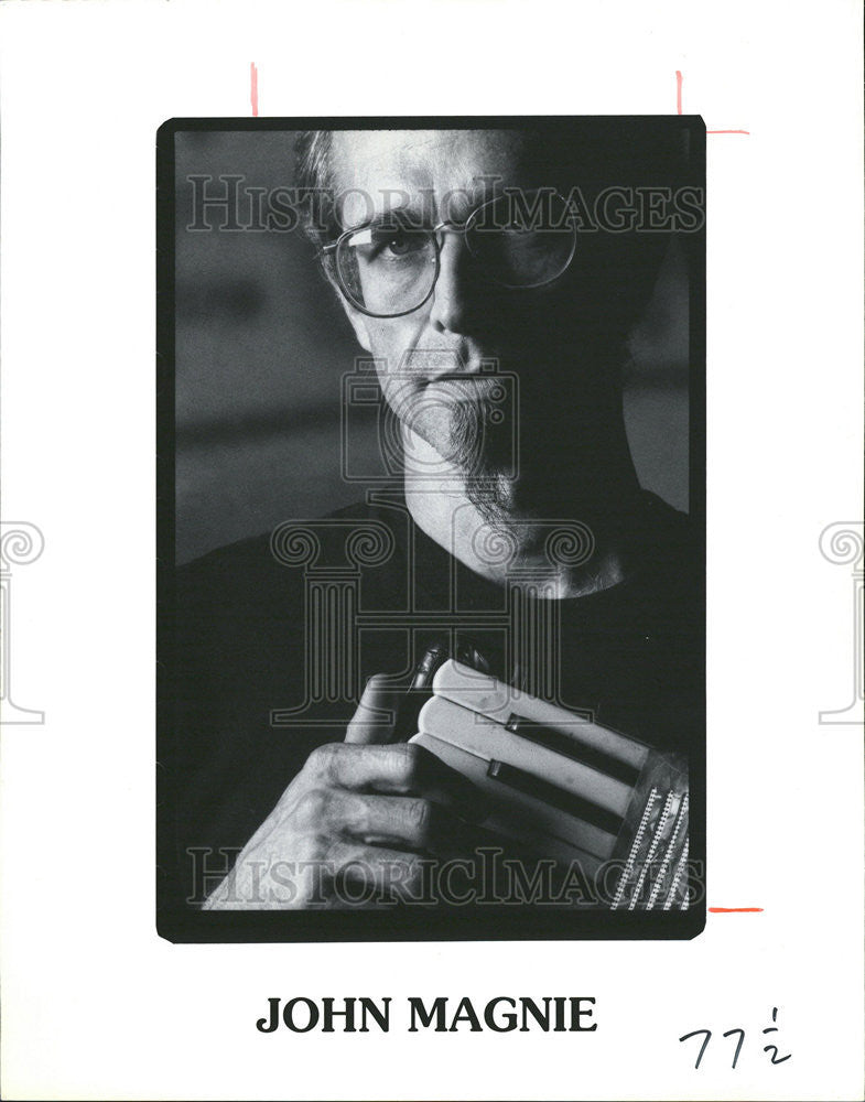 1993 Press Photo Rock Musician John Magnie - Historic Images