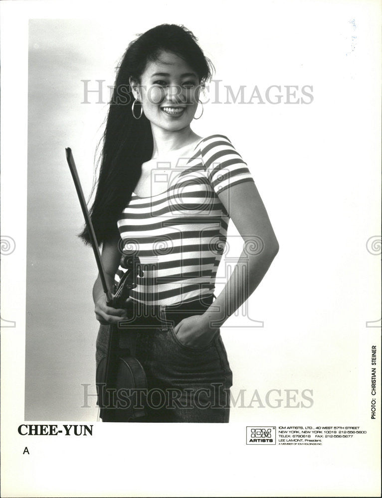 1996 Press Photo Chee-Yun Musician - Historic Images