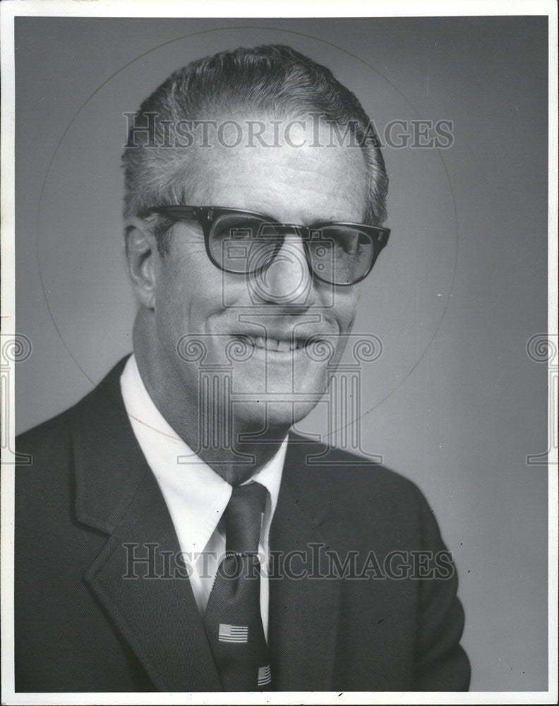 1977 Press Photo Joseph Coors Adolph Coors President grandson Adolph Brewing - Historic Images