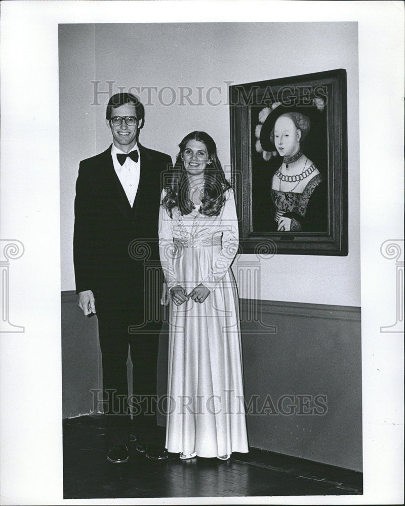 1981 Press Photo John Coors Wife - Historic Images