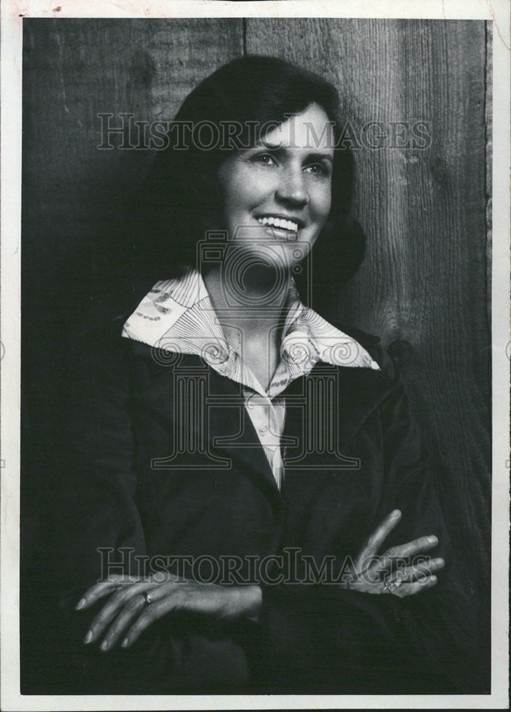 1981 Press Photo Margaret Coel Author - Historic Images