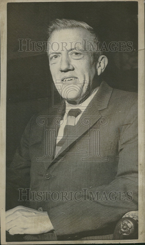 1967 Press Photo Wymberly DeR. Coerr U.S. Ambassador - Historic Images