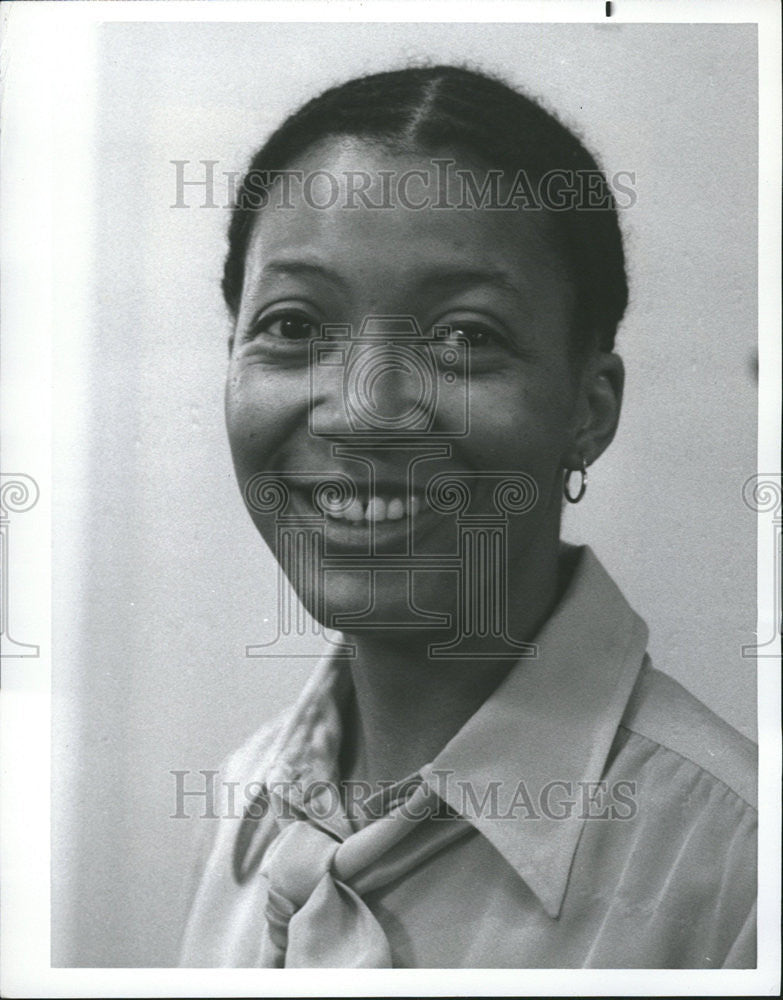 1979 Press Photo Oliva Cole Backstairs White House British poet English Christ - Historic Images