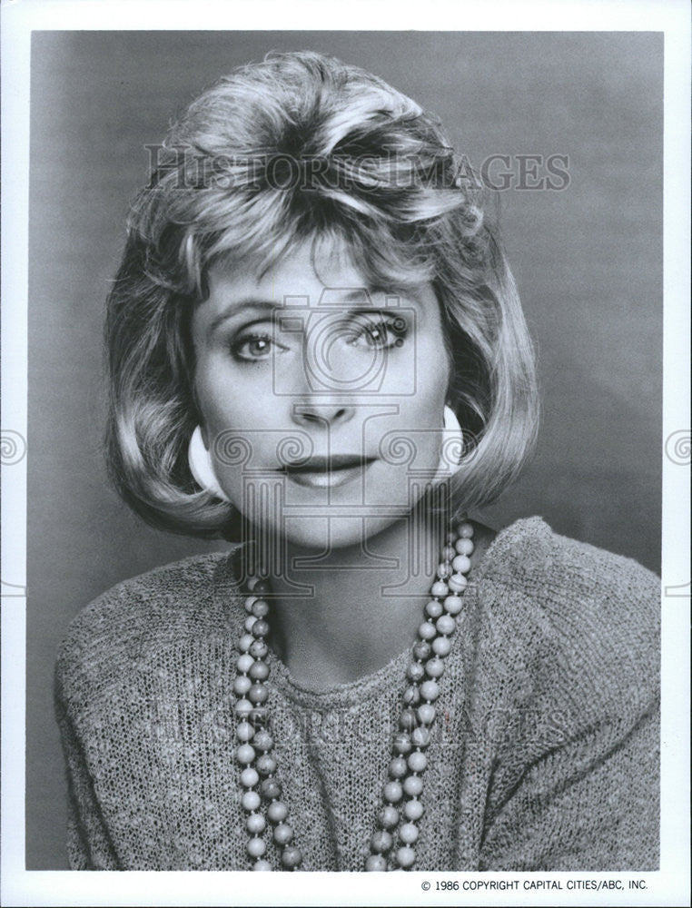 1986 Press Photo Chantal Westerman Television Reporter Good Morning America ABC - Historic Images