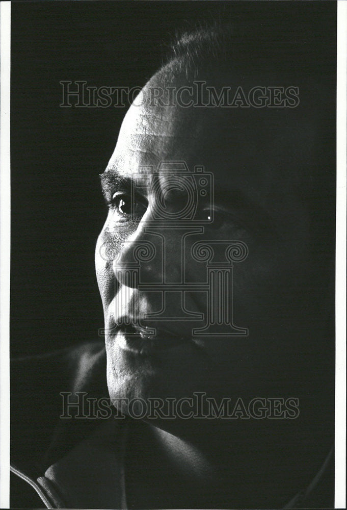 1982 Press Photo Psychic George Chapman - Historic Images