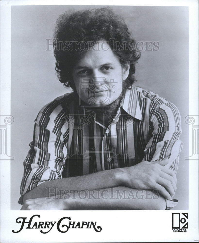 1973 Press Photo Harry Chapin American New York Tom Steve Jeanne Elspeth - Historic Images