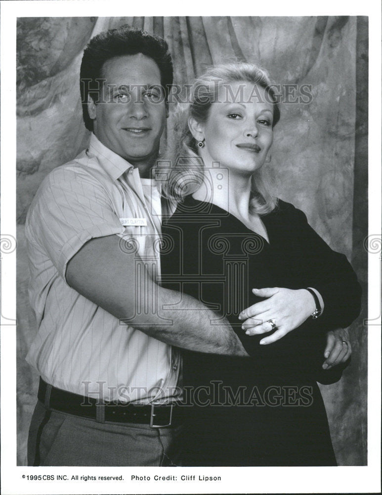 1995 Press Photo Andrew Clay and Cathy Moriarty Star In Bless This House - Historic Images