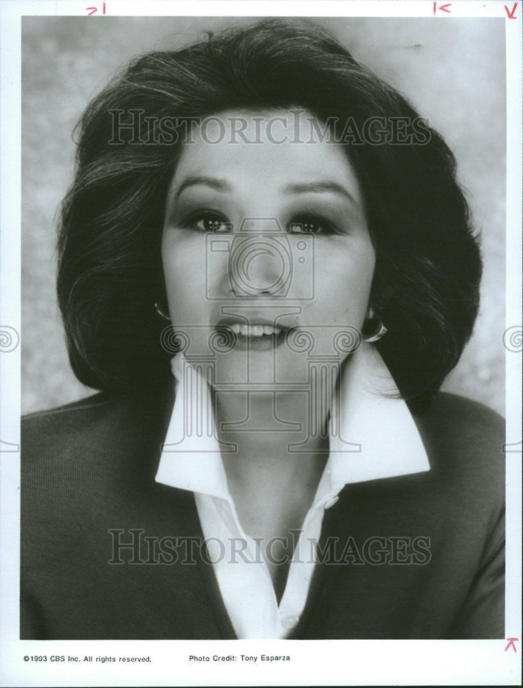 1993 Press Photo Connie Chung - Historic Images