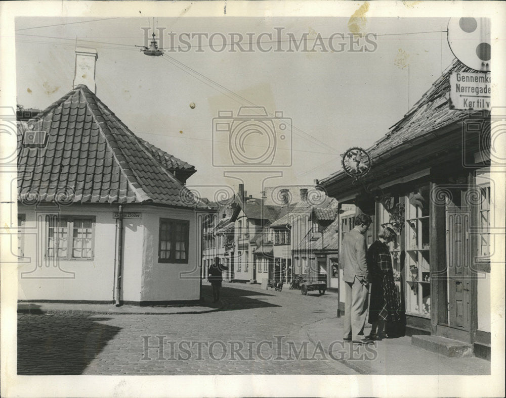 1964 Press Photo Hans Christian Andersen Birthplace Museum Odense Denmark - Historic Images