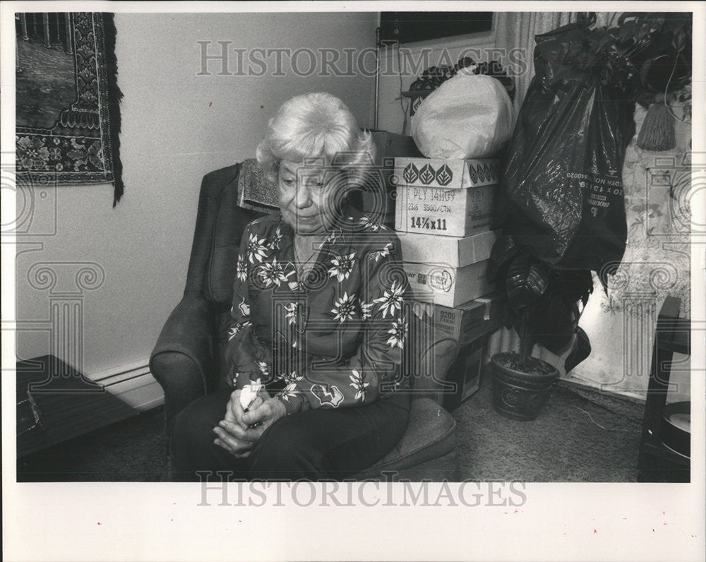 1988 Press Photo Patricla Anderson Chateau Village Carol Stream - Historic Images