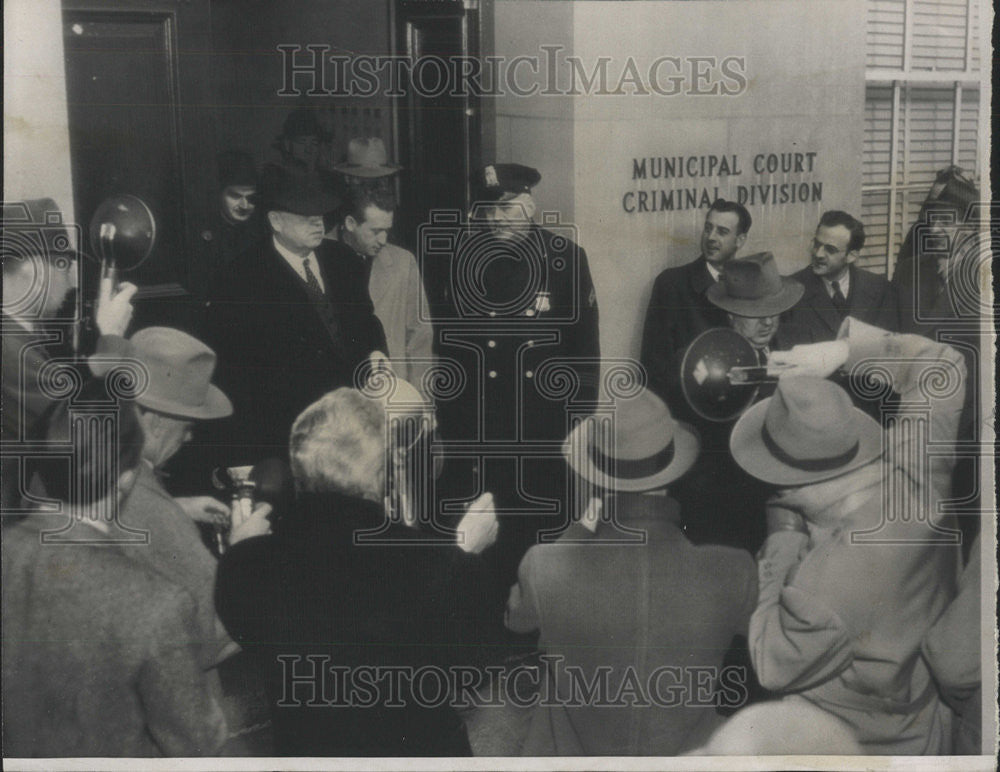 1946 Press Photo John L. Lewis President United Mine Workers Conviction Contempt - Historic Images