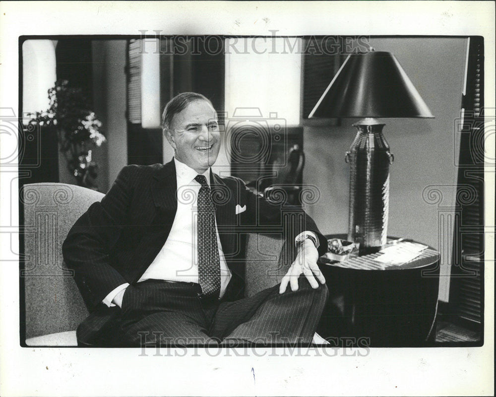 1982 Press Photo Angelo Arena Marshall Field - Historic Images