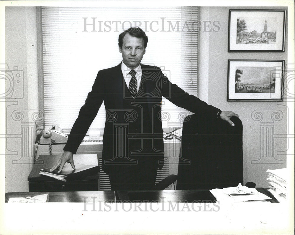 1983 Press Photo Michael Argetsinger race car Barry Shipp Laurence Rosenberg - Historic Images