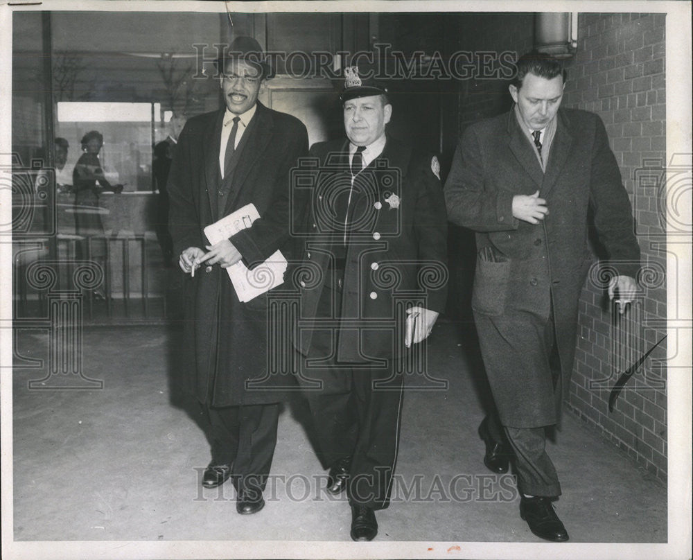 1959 Press Photo Marquette Police Charles Armstrong Drexel - Historic Images