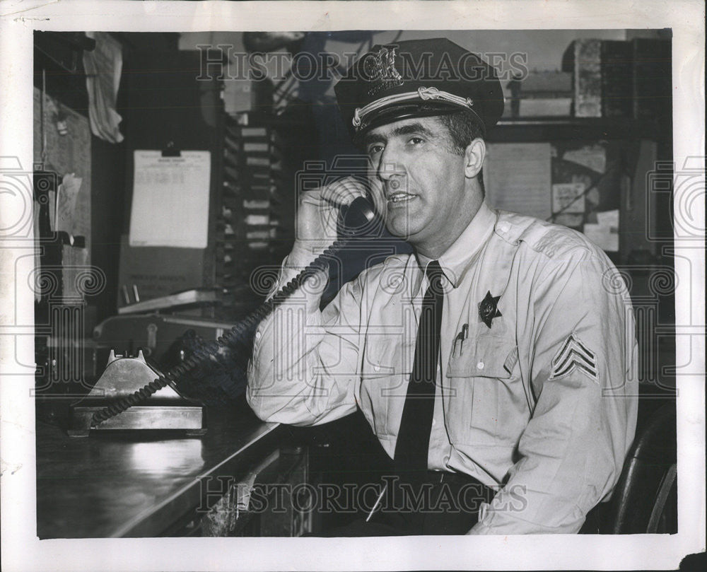 1954 Press Photo Sgt Arnow - Historic Images