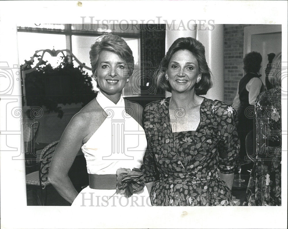 1991 Press Photo Woman Board President Carter Brooksher Barbara Pearlman Summer - Historic Images