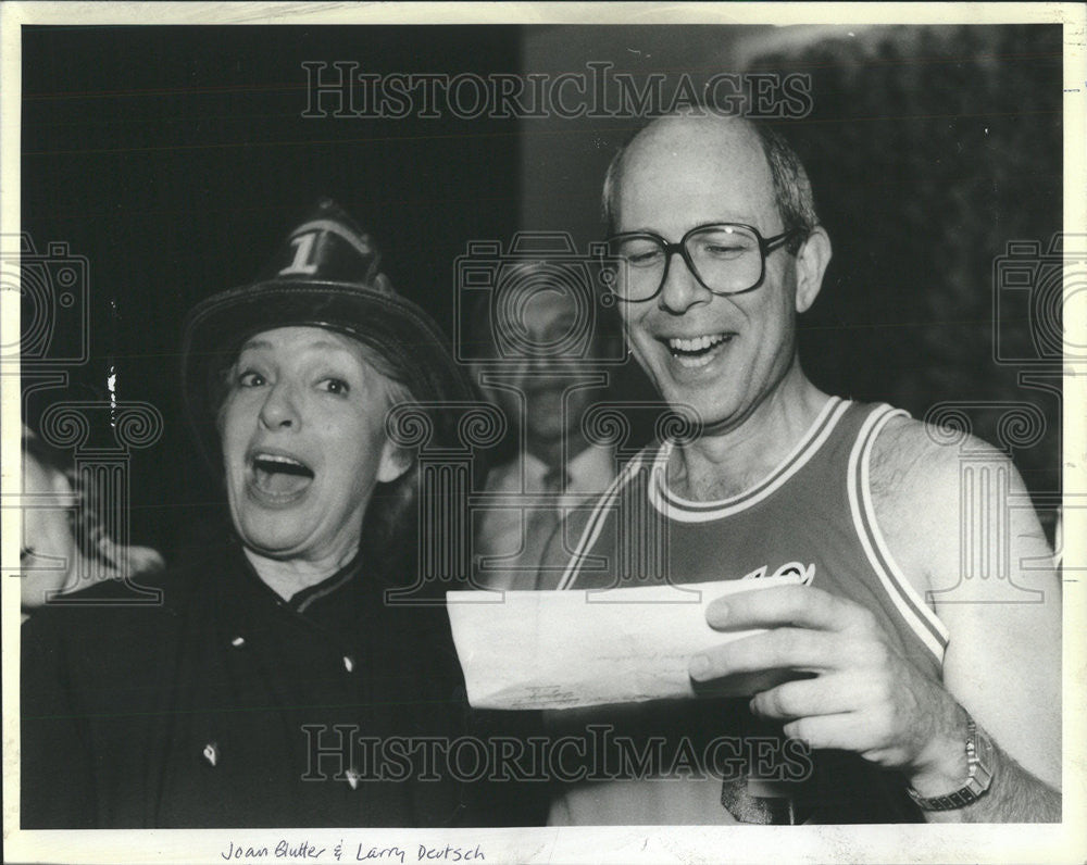 1984 Press Photo Joan Blutter Jock UlarLarry Deutsch Connie Shirakawa - Historic Images