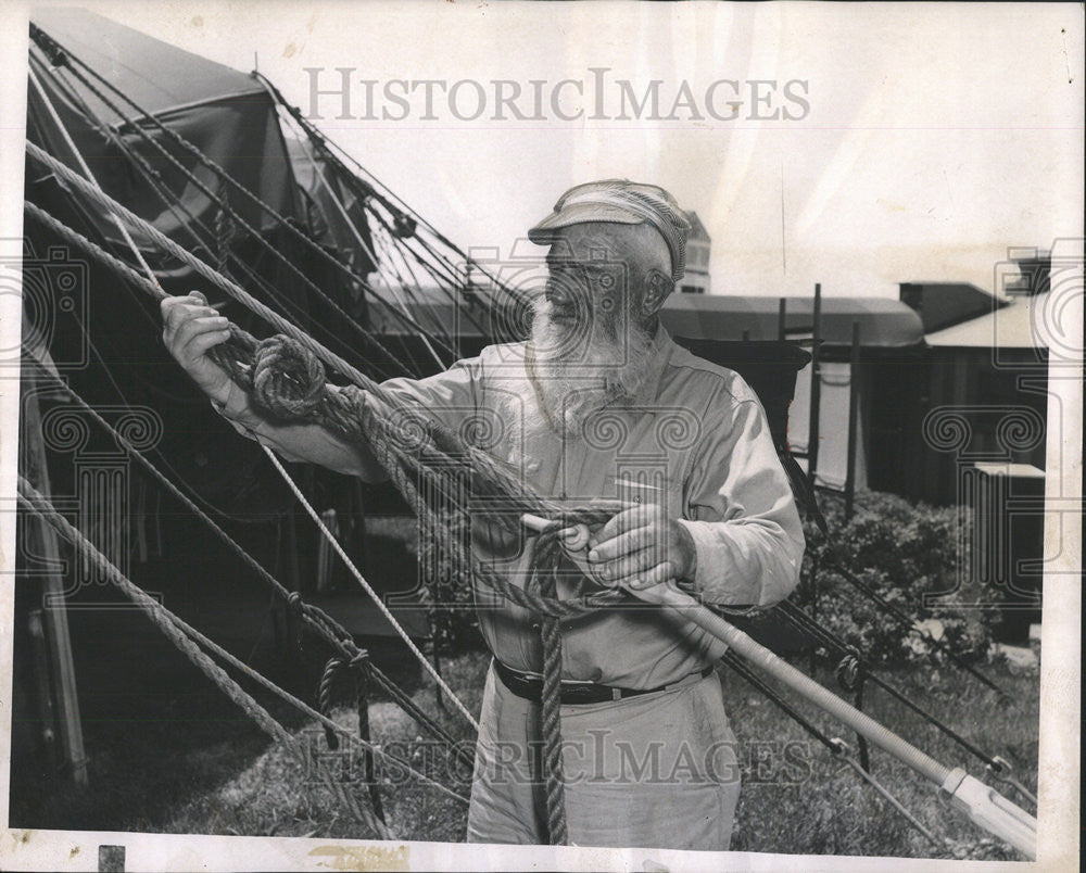 1962 Press Photo  Joe Applegate Chicago Spanish American Alaska - Historic Images