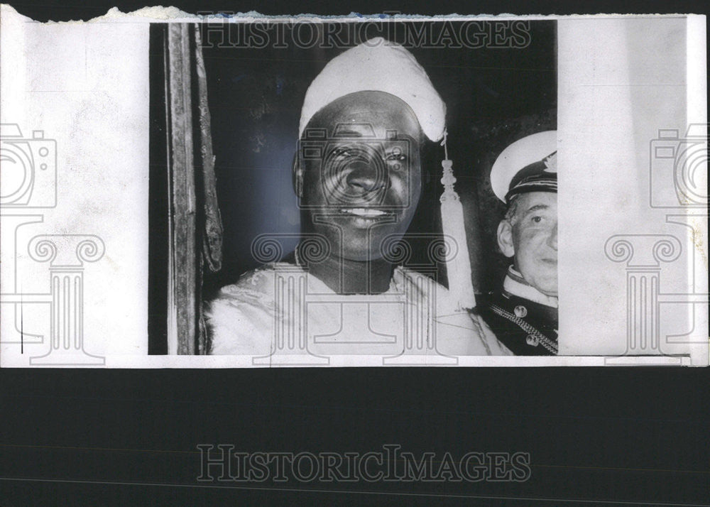 1965 Press Photo President Sourou Migan Apithy Republic Dahomey - Historic Images