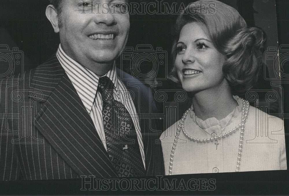 1972 Press Photo Bernard Carey States Attorney Candidate - Historic Images