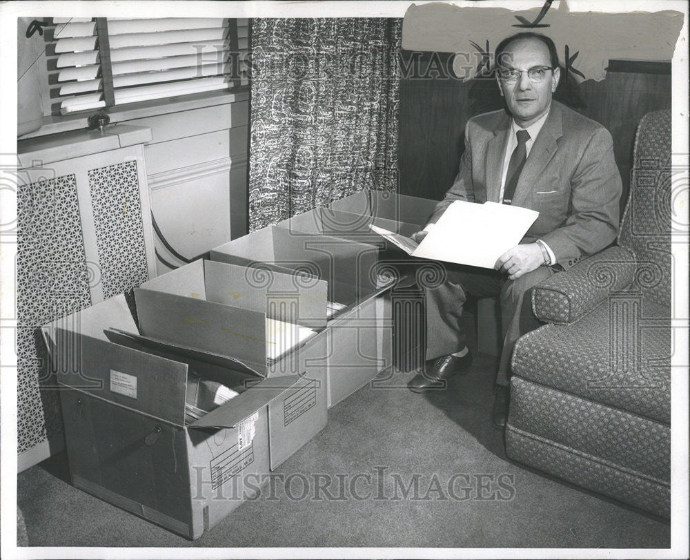 1968 Press Photo Peter W. Carbonara/AFL CIO/Bakers Union/Fight/Chicago Illinois - Historic Images