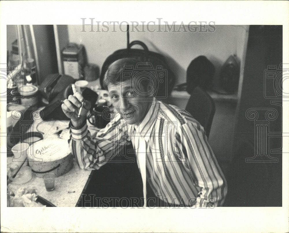 1976 Press Photo Frank Carioti Producer / Director Old Town Players - Historic Images