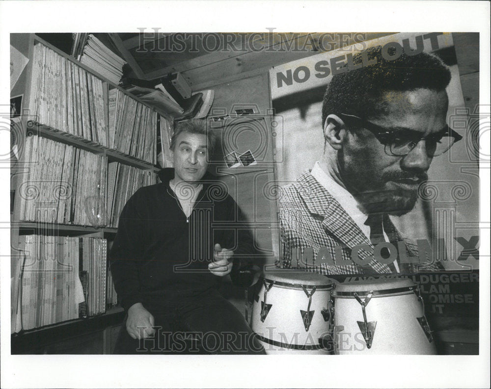 1988 Press Photo Marshall Chess Chess Records - Historic Images