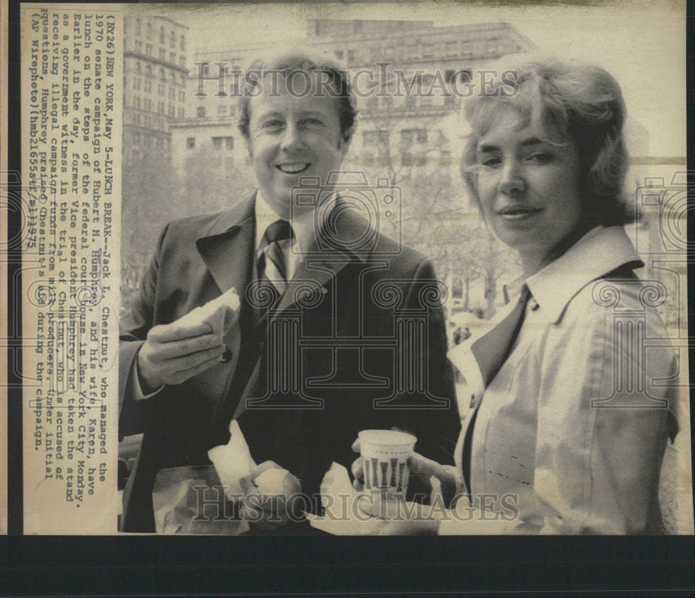 1975 Press Photo Jack Chestnut, Senate Campaign Manager - Historic Images