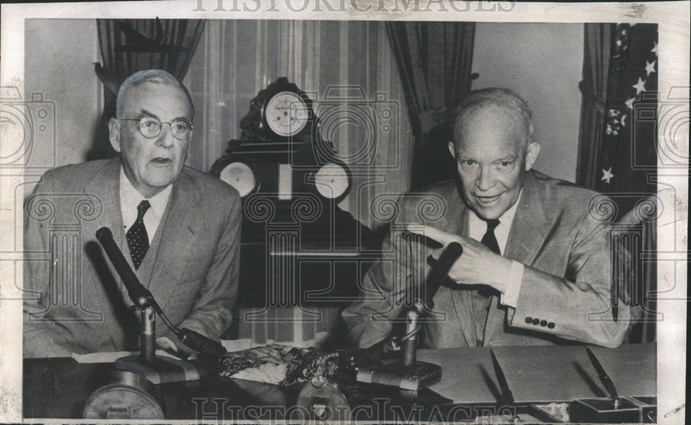 1956 Press Photo United States Secretary of State John Foster Dulles - Historic Images