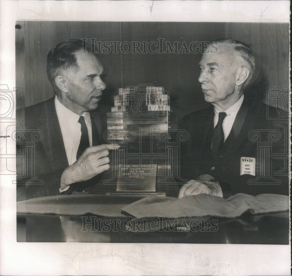 1963 Press Photo Leonard Carmichael Secretary Smithsonian Institution - Historic Images