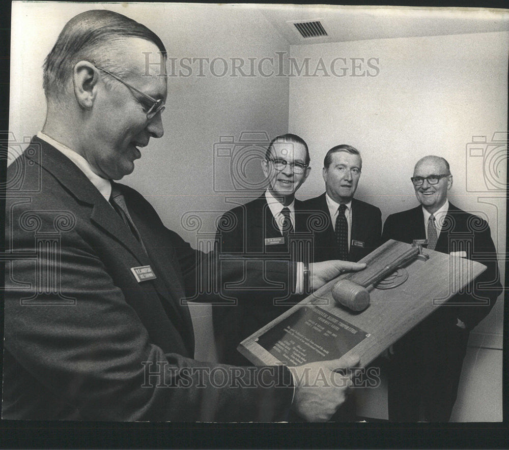 1973 Press Photo Roger Anderson,  Donald Graham, John Perkins, Tilden Cummings - Historic Images