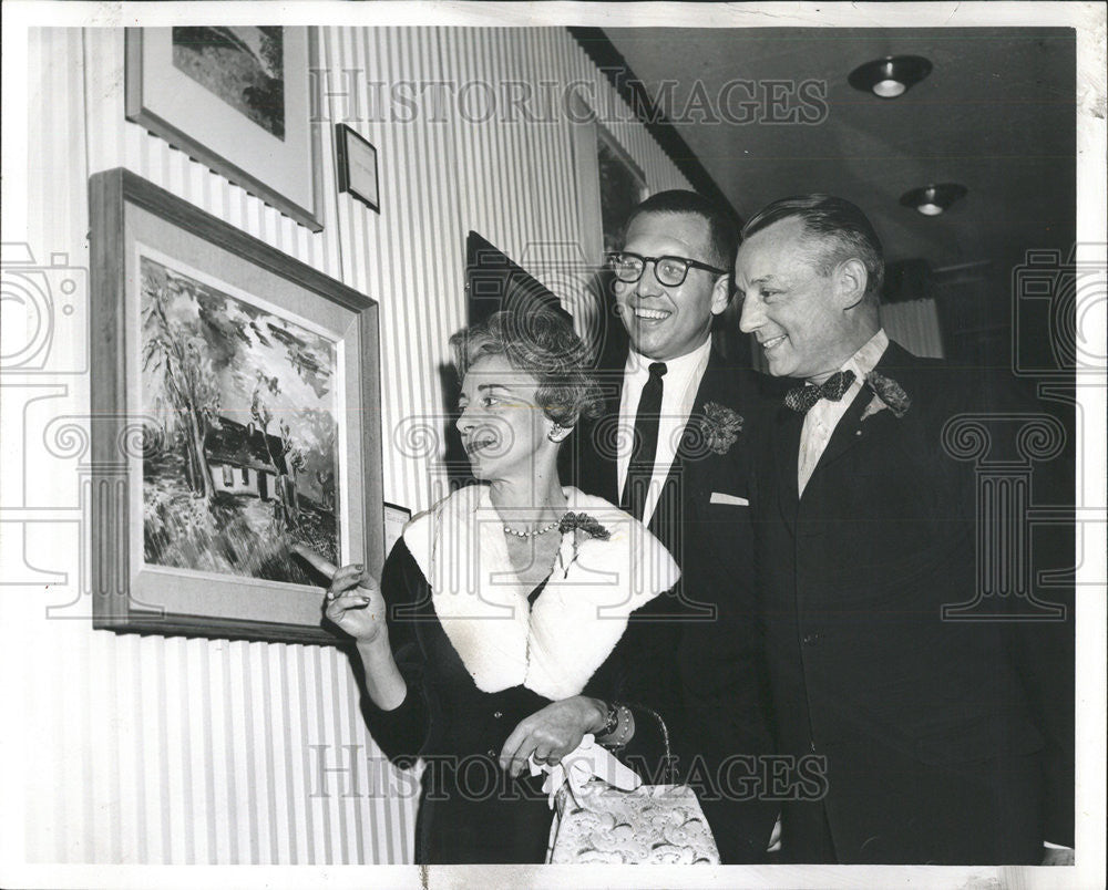 1959 Press Photo Don J Anderson  Artist - Historic Images