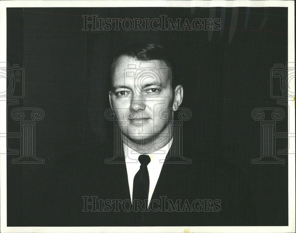 1967 Press Photo Theodore A. Cappelen Alderman Candidate Chicago 49th Ward - Historic Images