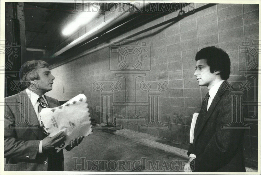 1981 Press Photo Electrical Contractor Michael Annecca - Historic Images