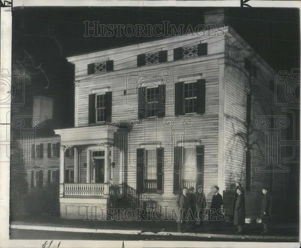 1946 Press Photo John L Lewis U.M.W Headquarters Washington - Historic Images